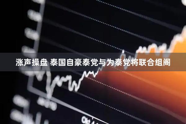 涨声操盘 泰国自豪泰党与为泰党将联合组阁